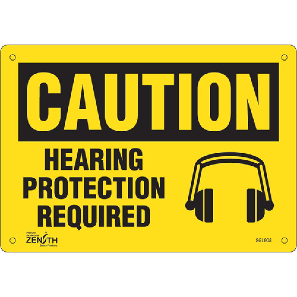 &#34;Hearing Protection Required&#34; Sign<span class=' ItemWarning' style='display:block;'>Item is usually in stock, but we&#39;ll be in touch if there&#39;s a problem<br /></span>