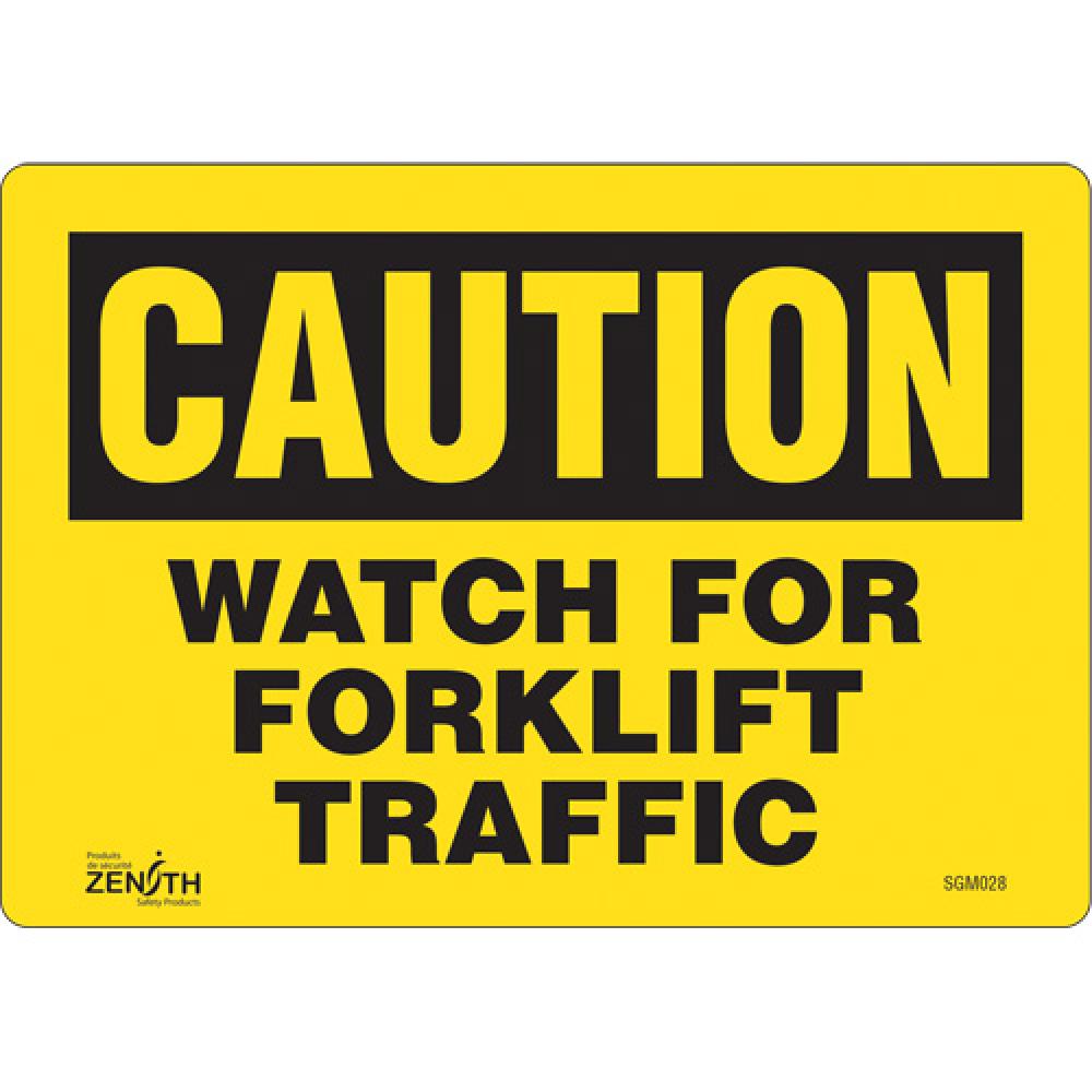 &#34;Watch For Forklift&#34; Sign<span class=' ItemWarning' style='display:block;'>Item is usually in stock, but we&#39;ll be in touch if there&#39;s a problem<br /></span>