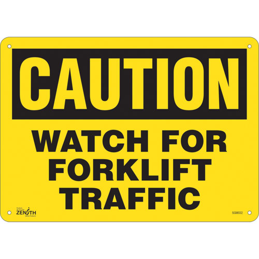 &#34;Watch For Forklift&#34; Sign<span class=' ItemWarning' style='display:block;'>Item is usually in stock, but we&#39;ll be in touch if there&#39;s a problem<br /></span>