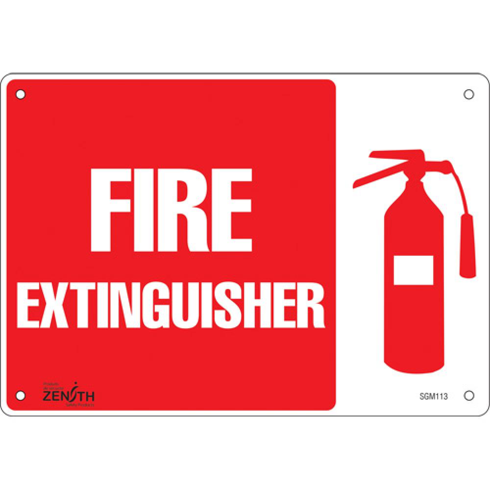 &#34;Fire Extinguisher&#34; Sign<span class=' ItemWarning' style='display:block;'>Item is usually in stock, but we&#39;ll be in touch if there&#39;s a problem<br /></span>