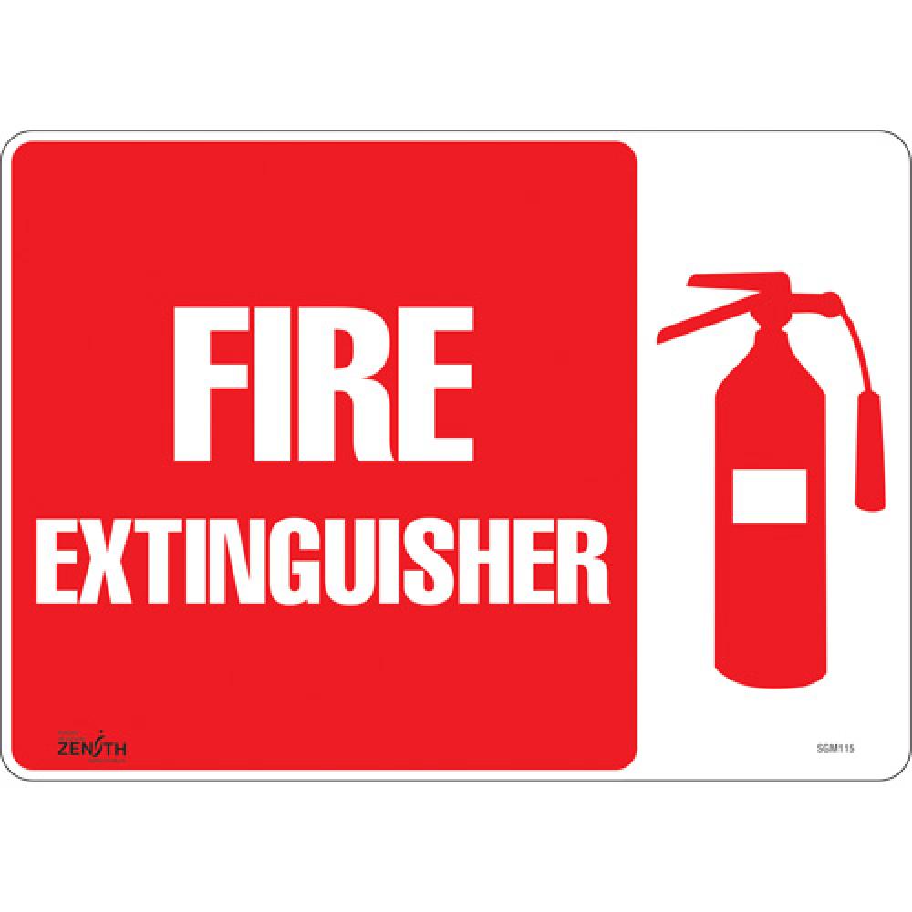 &#34;Fire Extinguisher&#34; Sign<span class=' ItemWarning' style='display:block;'>Item is usually in stock, but we&#39;ll be in touch if there&#39;s a problem<br /></span>