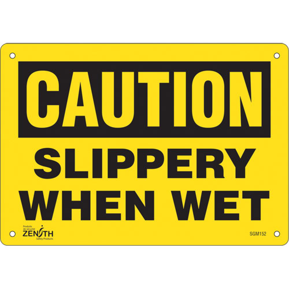 &#34;Slippery When Wet&#34; Sign<span class=' ItemWarning' style='display:block;'>Item is usually in stock, but we&#39;ll be in touch if there&#39;s a problem<br /></span>