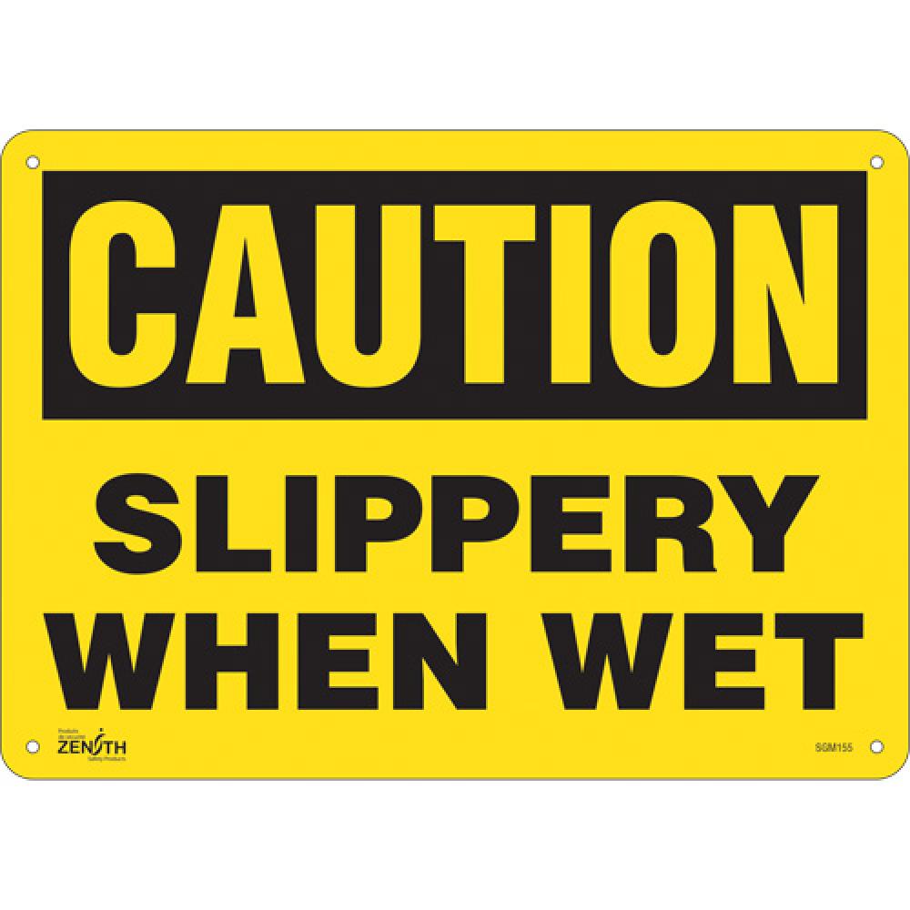 &#34;Slippery When Wet&#34; Sign<span class=' ItemWarning' style='display:block;'>Item is usually in stock, but we&#39;ll be in touch if there&#39;s a problem<br /></span>