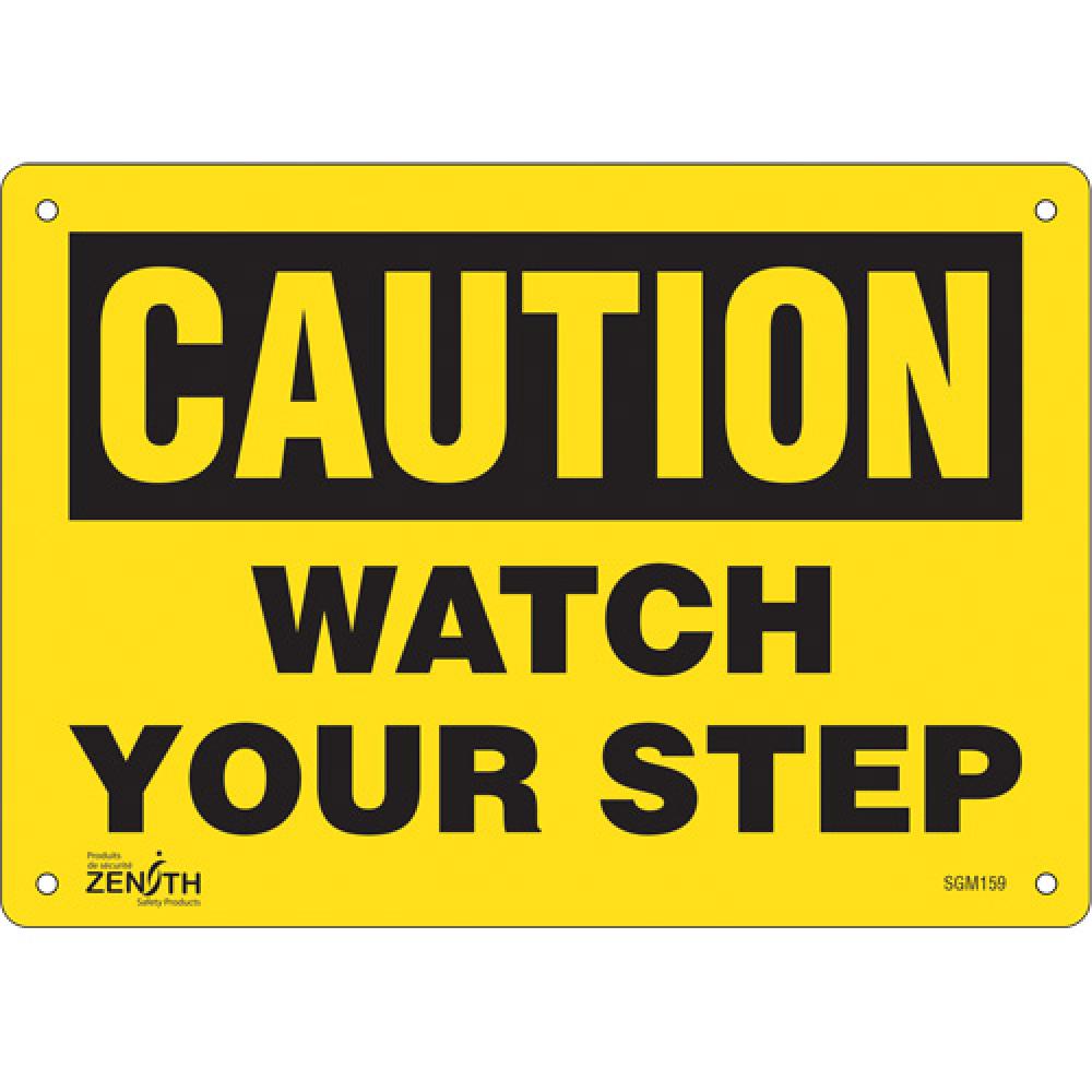 &#34;Watch Your Step&#34; Sign<span class=' ItemWarning' style='display:block;'>Item is usually in stock, but we&#39;ll be in touch if there&#39;s a problem<br /></span>