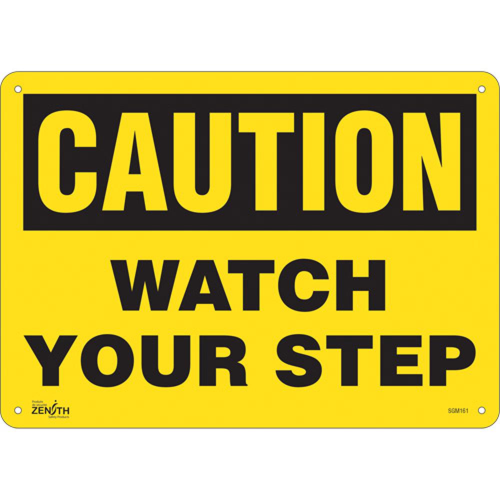 &#34;Watch Your Step&#34; Sign<span class=' ItemWarning' style='display:block;'>Item is usually in stock, but we&#39;ll be in touch if there&#39;s a problem<br /></span>