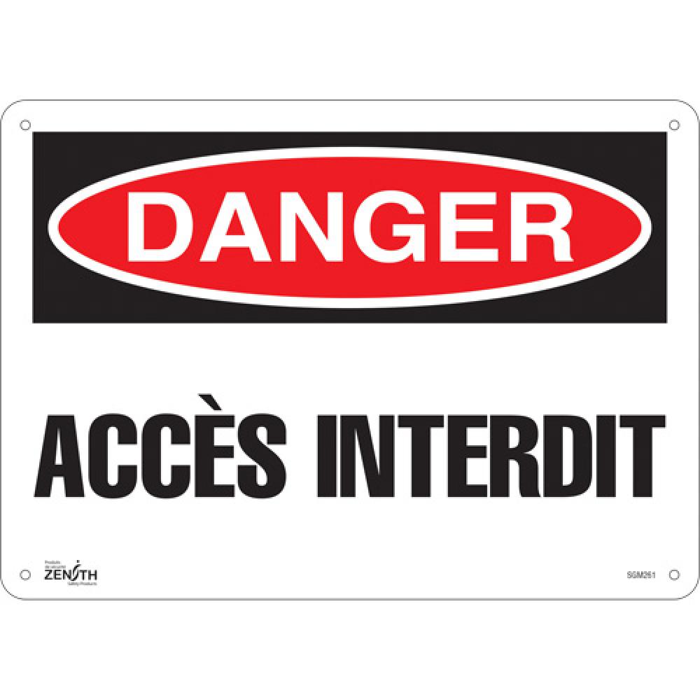 &#34;Accès Interdit&#34; Sign<span class=' ItemWarning' style='display:block;'>Item is usually in stock, but we&#39;ll be in touch if there&#39;s a problem<br /></span>