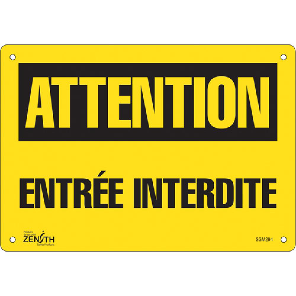 &#34;Entrée Interdite&#34; Sign<span class=' ItemWarning' style='display:block;'>Item is usually in stock, but we&#39;ll be in touch if there&#39;s a problem<br /></span>