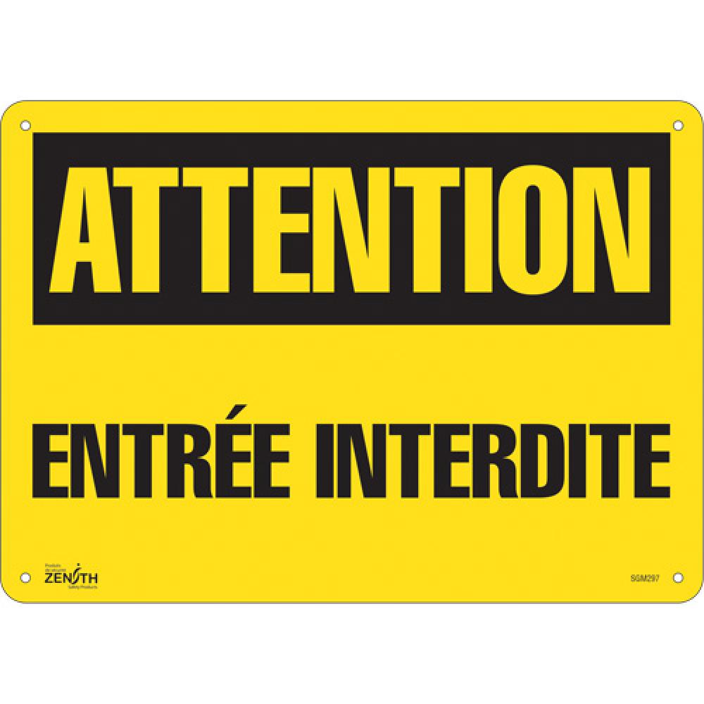 &#34;Entrée Interdite&#34; Sign<span class=' ItemWarning' style='display:block;'>Item is usually in stock, but we&#39;ll be in touch if there&#39;s a problem<br /></span>