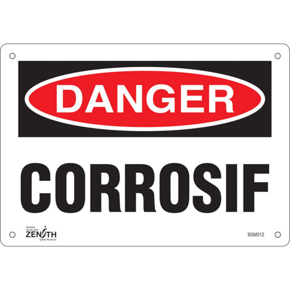 &#34;Corrosif&#34; Sign<span class=' ItemWarning' style='display:block;'>Item is usually in stock, but we&#39;ll be in touch if there&#39;s a problem<br /></span>