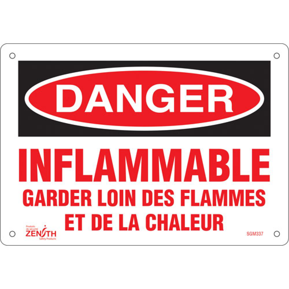 &#34;Garder Loin Des Flammes&#34; Sign<span class=' ItemWarning' style='display:block;'>Item is usually in stock, but we&#39;ll be in touch if there&#39;s a problem<br /></span>