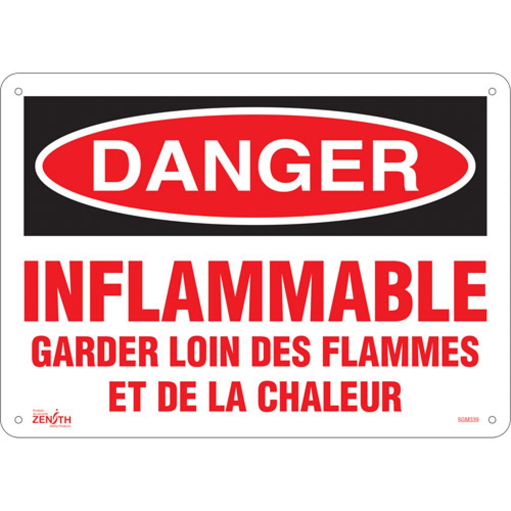 &#34;Garder Loin Des Flammes&#34; Sign<span class=' ItemWarning' style='display:block;'>Item is usually in stock, but we&#39;ll be in touch if there&#39;s a problem<br /></span>