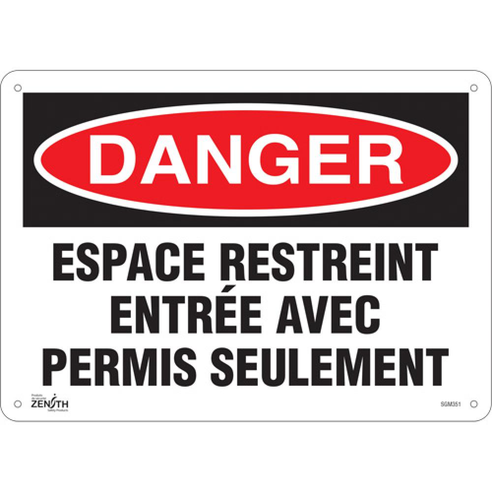 &#34;Espace Restreint&#34; Sign<span class=' ItemWarning' style='display:block;'>Item is usually in stock, but we&#39;ll be in touch if there&#39;s a problem<br /></span>