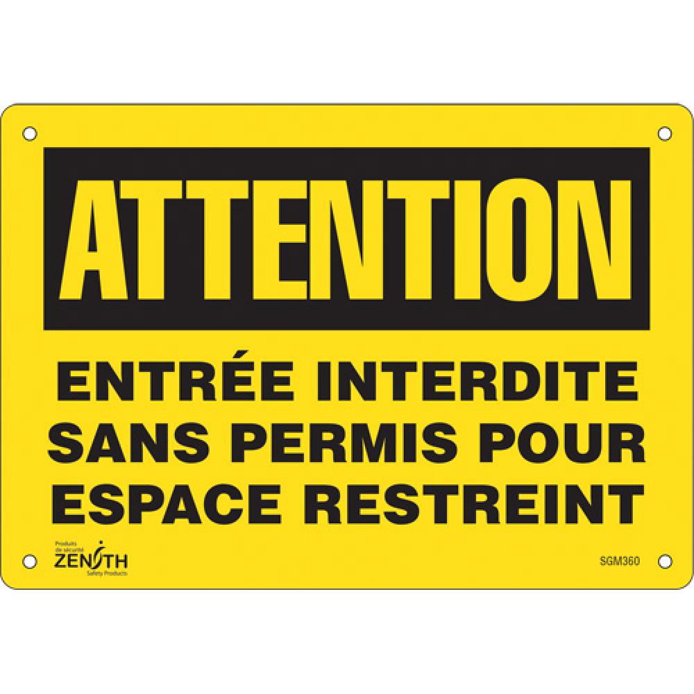 &#34;Entrée Interdite Sans Permis&#34; Sign<span class=' ItemWarning' style='display:block;'>Item is usually in stock, but we&#39;ll be in touch if there&#39;s a problem<br /></span>