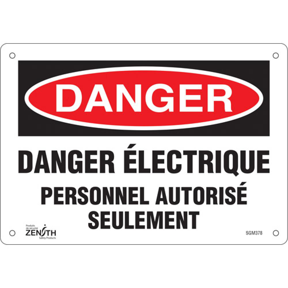 &#34;Personnel Autorisé Seulement&#34; Sign<span class=' ItemWarning' style='display:block;'>Item is usually in stock, but we&#39;ll be in touch if there&#39;s a problem<br /></span>