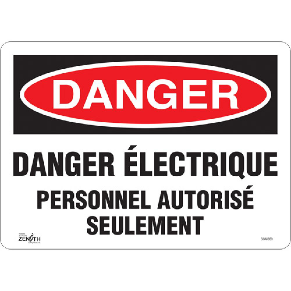 &#34;Personnel Autorisé Seulement&#34; Sign<span class=' ItemWarning' style='display:block;'>Item is usually in stock, but we&#39;ll be in touch if there&#39;s a problem<br /></span>