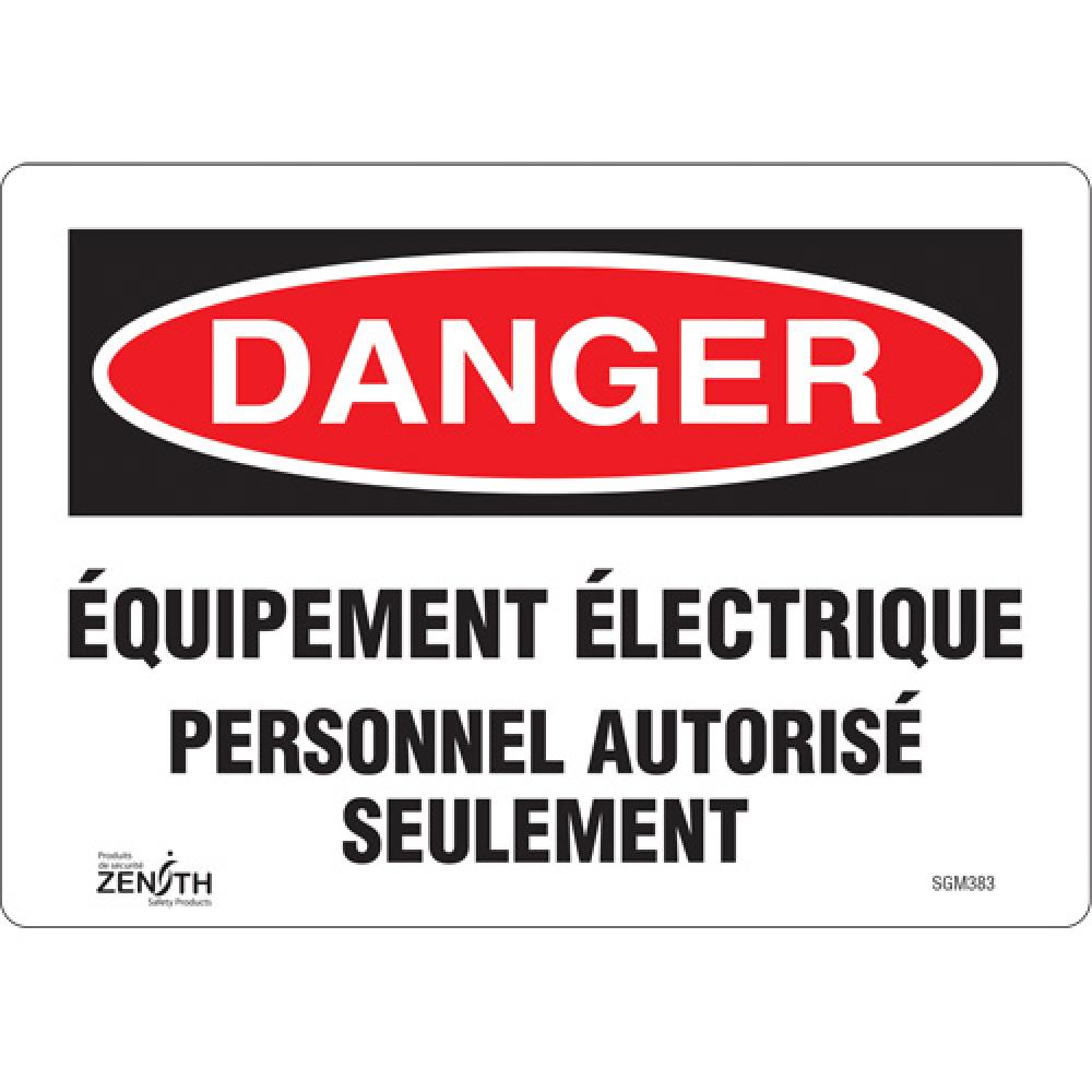 &#34;Équipement Électrique&#34; Sign<span class=' ItemWarning' style='display:block;'>Item is usually in stock, but we&#39;ll be in touch if there&#39;s a problem<br /></span>