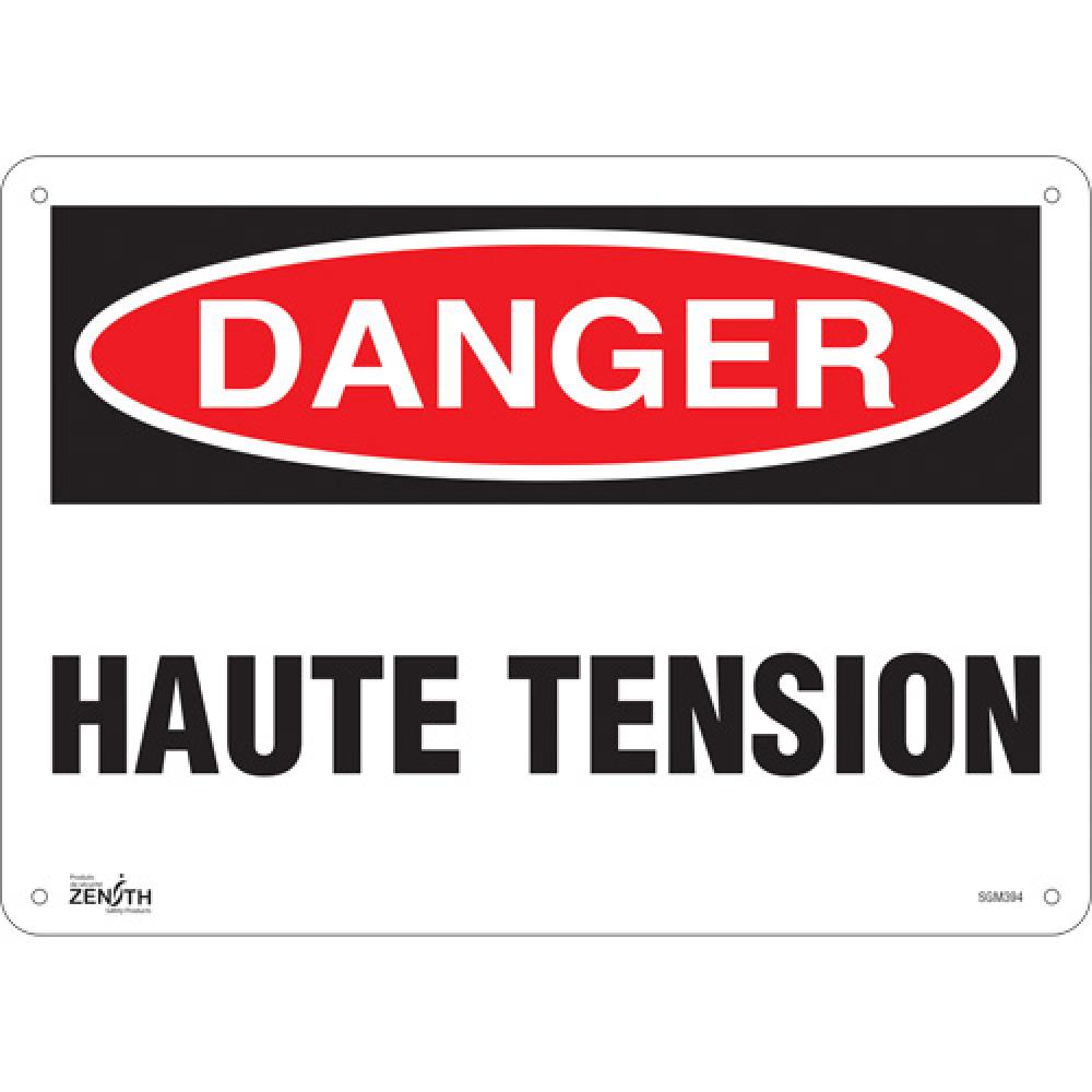 &#34;Haute Tension&#34; Sign<span class=' ItemWarning' style='display:block;'>Item is usually in stock, but we&#39;ll be in touch if there&#39;s a problem<br /></span>