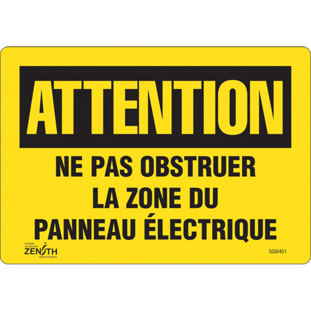 &#34;Zone du Panneau Électrique&#34; Sign<span class=' ItemWarning' style='display:block;'>Item is usually in stock, but we&#39;ll be in touch if there&#39;s a problem<br /></span>