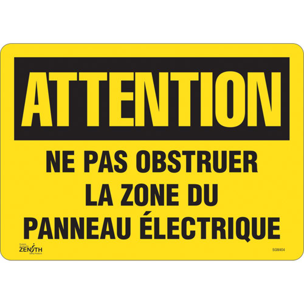 &#34;Zone du Panneau Électrique&#34; Sign<span class=' ItemWarning' style='display:block;'>Item is usually in stock, but we&#39;ll be in touch if there&#39;s a problem<br /></span>