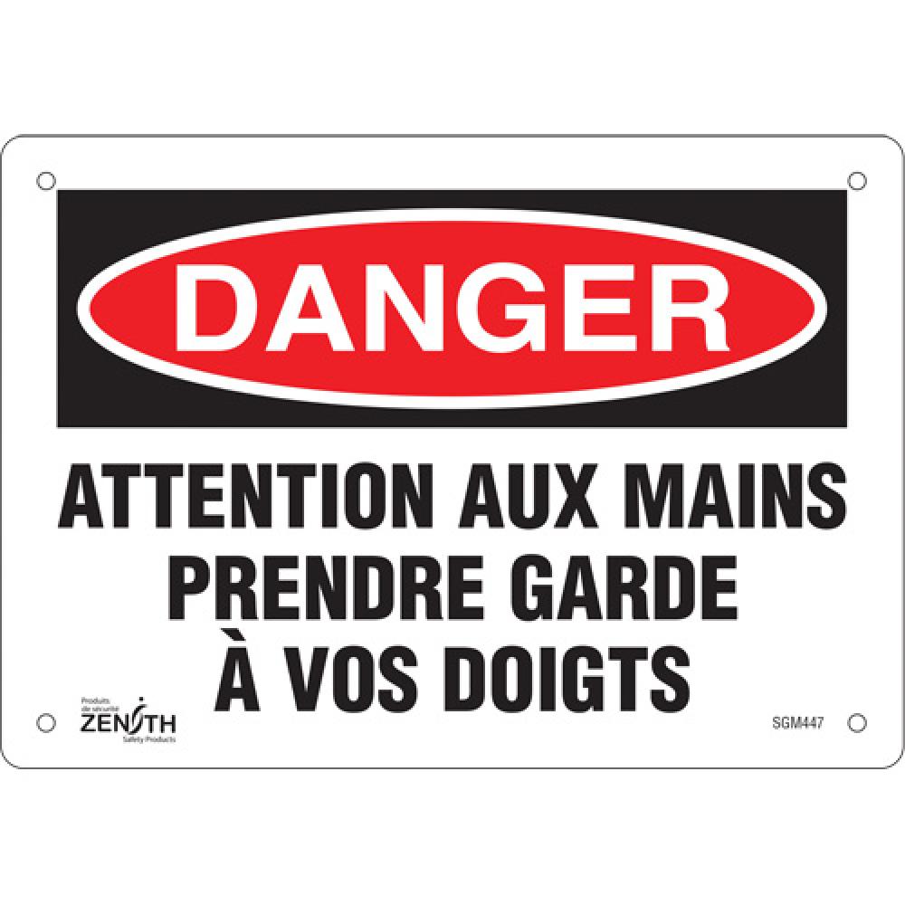 &#34;Prendre Garde À Vos Doigts&#34; Sign<span class=' ItemWarning' style='display:block;'>Item is usually in stock, but we&#39;ll be in touch if there&#39;s a problem<br /></span>