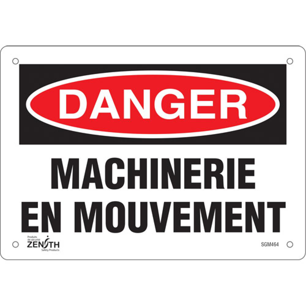 &#34;Machinerie en Mouvement&#34; Sign<span class=' ItemWarning' style='display:block;'>Item is usually in stock, but we&#39;ll be in touch if there&#39;s a problem<br /></span>