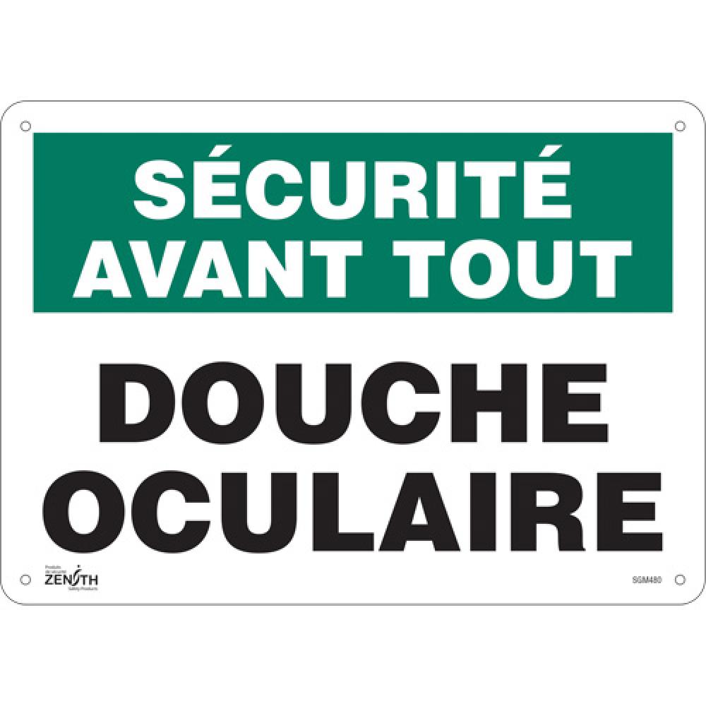 &#34;Douche Oculaire&#34; Sign<span class=' ItemWarning' style='display:block;'>Item is usually in stock, but we&#39;ll be in touch if there&#39;s a problem<br /></span>