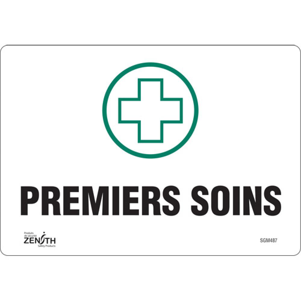 &#34;Premiers Soins&#34; Sign<span class=' ItemWarning' style='display:block;'>Item is usually in stock, but we&#39;ll be in touch if there&#39;s a problem<br /></span>