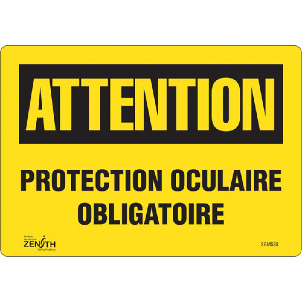 &#34;Protection Oculaire Obligatoire&#34; Sign<span class=' ItemWarning' style='display:block;'>Item is usually in stock, but we&#39;ll be in touch if there&#39;s a problem<br /></span>