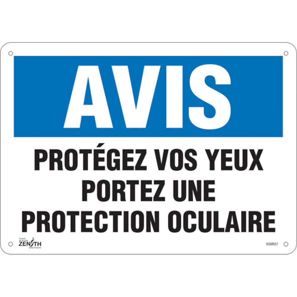 &#34;Protégez vos Yeux&#34; Sign<span class=' ItemWarning' style='display:block;'>Item is usually in stock, but we&#39;ll be in touch if there&#39;s a problem<br /></span>