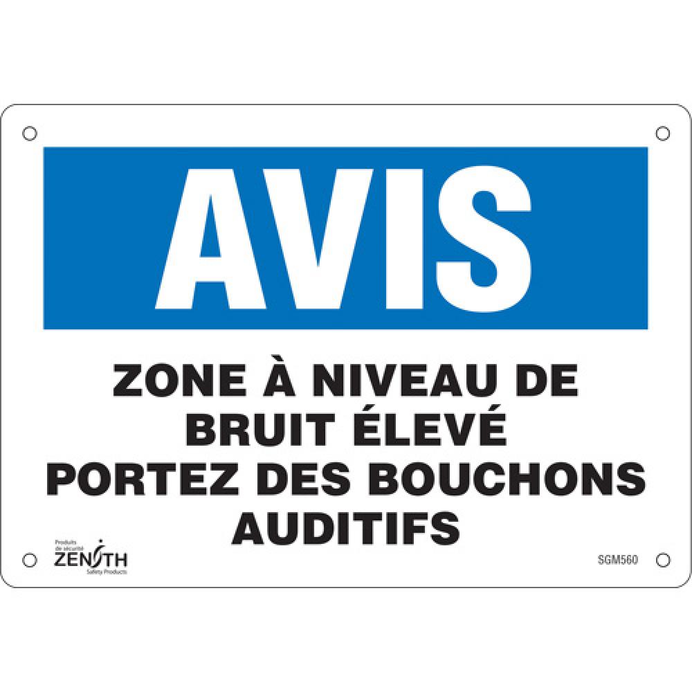 &#34;Portez Des Bouchons Auditifs&#34; Sign<span class=' ItemWarning' style='display:block;'>Item is usually in stock, but we&#39;ll be in touch if there&#39;s a problem<br /></span>