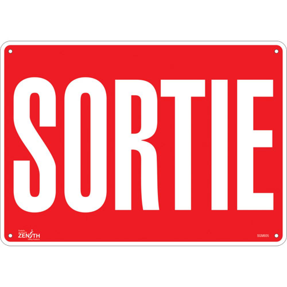 &#34;Sortie&#34; Sign<span class=' ItemWarning' style='display:block;'>Item is usually in stock, but we&#39;ll be in touch if there&#39;s a problem<br /></span>