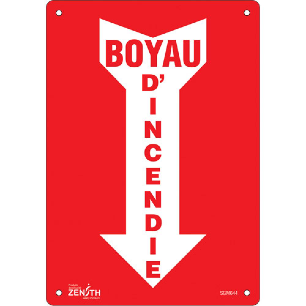 &#34;Boyau D&#39;Incendie&#34; Arrow Sign<span class=' ItemWarning' style='display:block;'>Item is usually in stock, but we&#39;ll be in touch if there&#39;s a problem<br /></span>