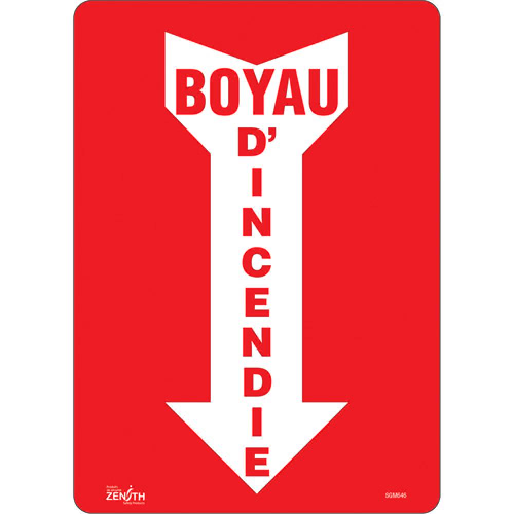 &#34;Boyau D&#39;Incendie&#34; Arrow Sign<span class=' ItemWarning' style='display:block;'>Item is usually in stock, but we&#39;ll be in touch if there&#39;s a problem<br /></span>