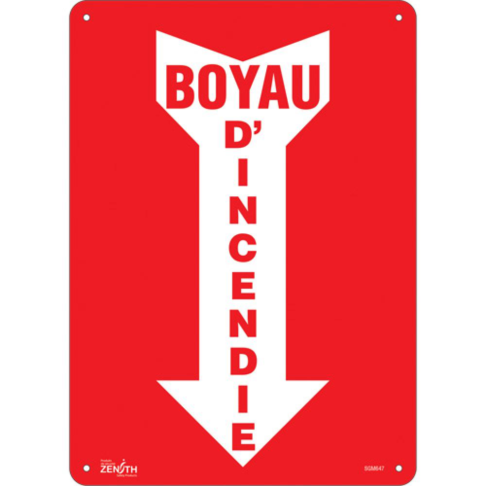 &#34;Boyau D&#39;Incendie&#34; Arrow Sign<span class=' ItemWarning' style='display:block;'>Item is usually in stock, but we&#39;ll be in touch if there&#39;s a problem<br /></span>