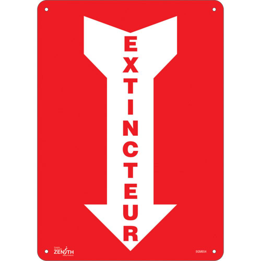 &#34;Extincteur&#34; Arrow Sign<span class=' ItemWarning' style='display:block;'>Item is usually in stock, but we&#39;ll be in touch if there&#39;s a problem<br /></span>