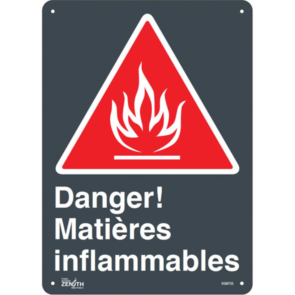 &#34;Matières Inflammables&#34; Sign<span class=' ItemWarning' style='display:block;'>Item is usually in stock, but we&#39;ll be in touch if there&#39;s a problem<br /></span>