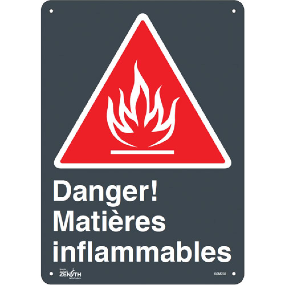 &#34;Matières Inflammables&#34; Sign<span class=' ItemWarning' style='display:block;'>Item is usually in stock, but we&#39;ll be in touch if there&#39;s a problem<br /></span>