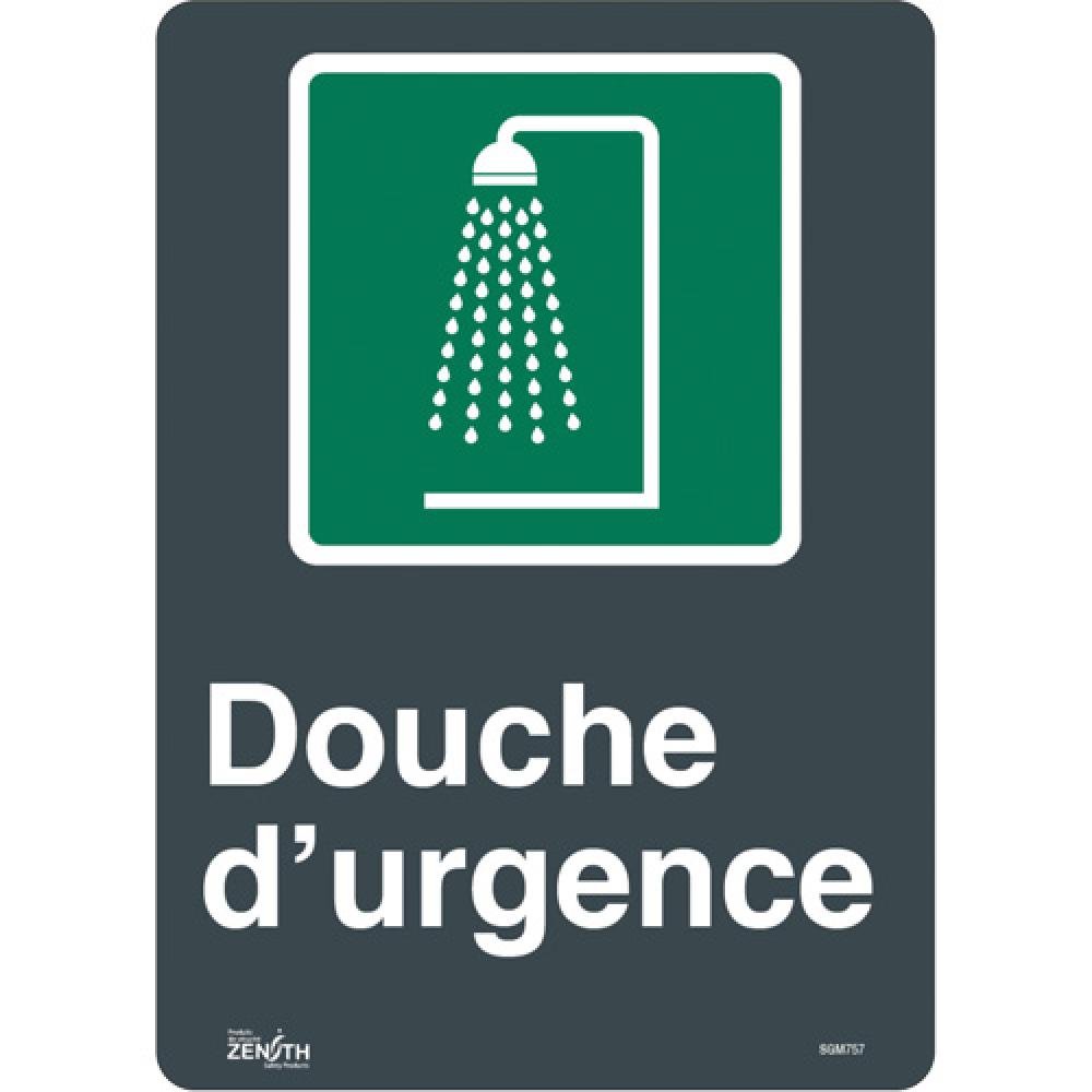 &#34;Douche D&#39;Urgence&#34; Sign<span class=' ItemWarning' style='display:block;'>Item is usually in stock, but we&#39;ll be in touch if there&#39;s a problem<br /></span>