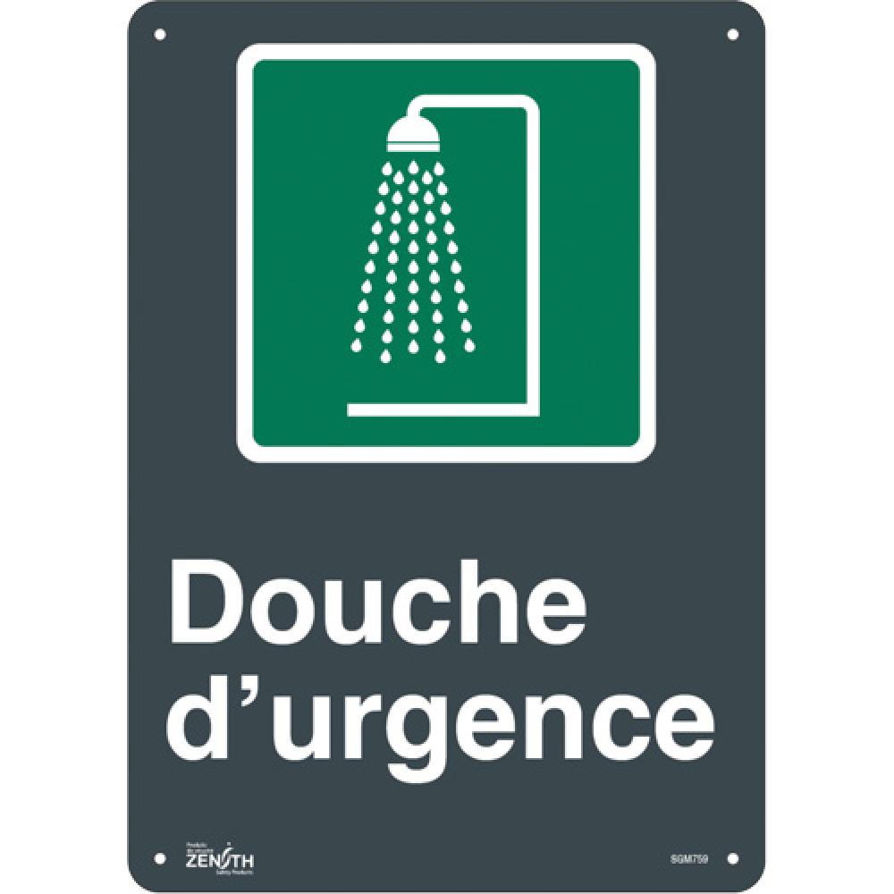 &#34;Douche D&#39;Urgence&#34; Sign<span class=' ItemWarning' style='display:block;'>Item is usually in stock, but we&#39;ll be in touch if there&#39;s a problem<br /></span>