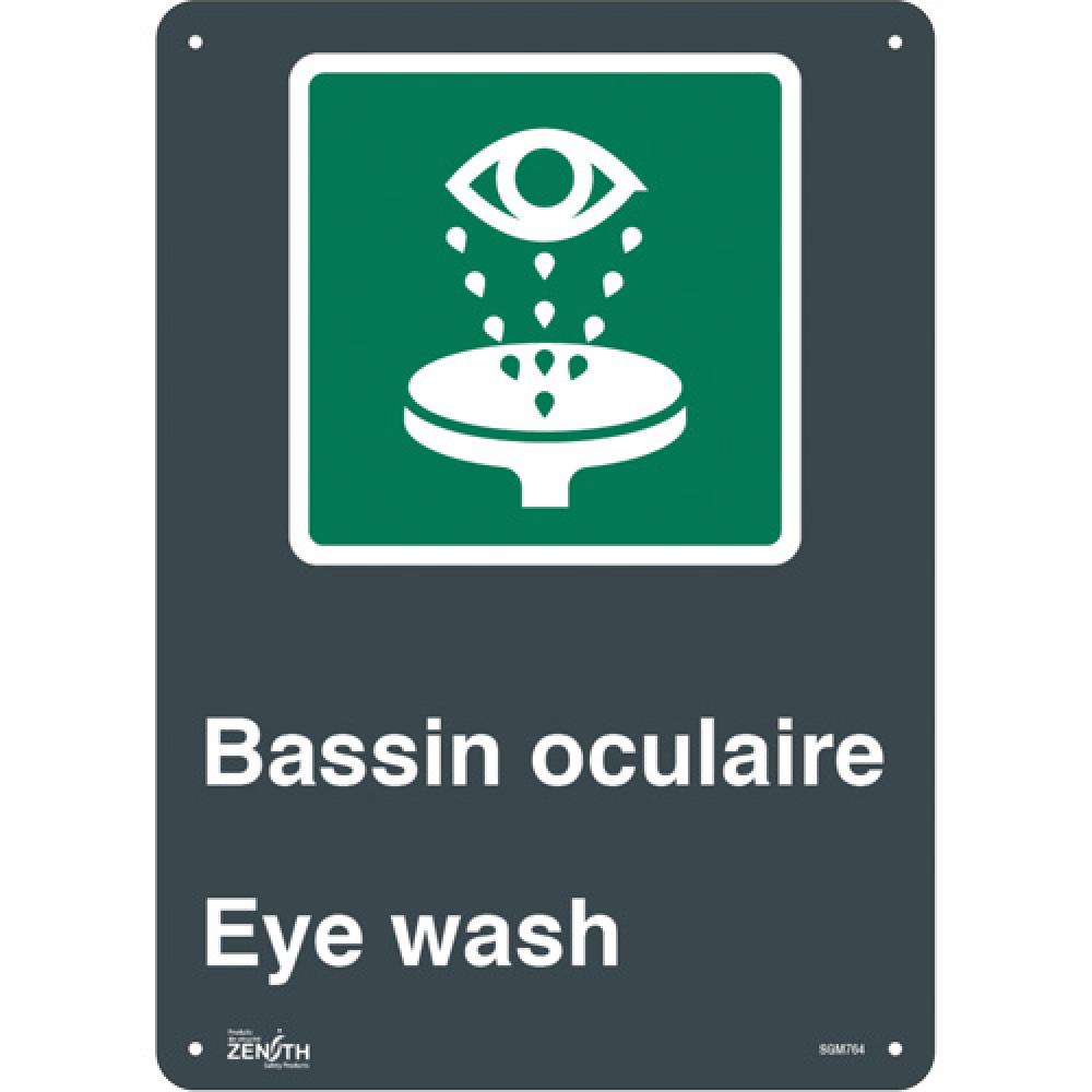 &#34;Bassin Oculaire/Eye Wash&#34; Sign<span class=' ItemWarning' style='display:block;'>Item is usually in stock, but we&#39;ll be in touch if there&#39;s a problem<br /></span>