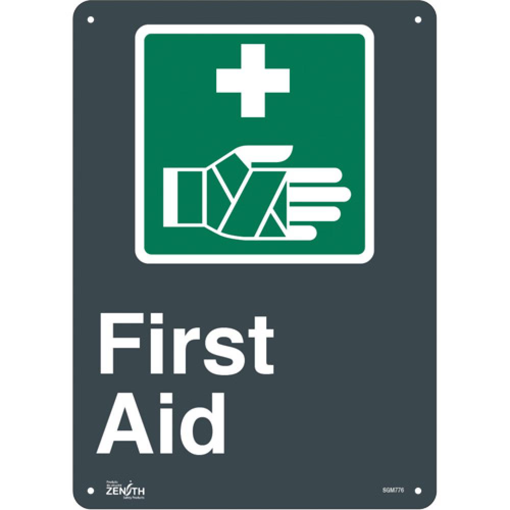 &#34;First Aid&#34; Sign<span class=' ItemWarning' style='display:block;'>Item is usually in stock, but we&#39;ll be in touch if there&#39;s a problem<br /></span>