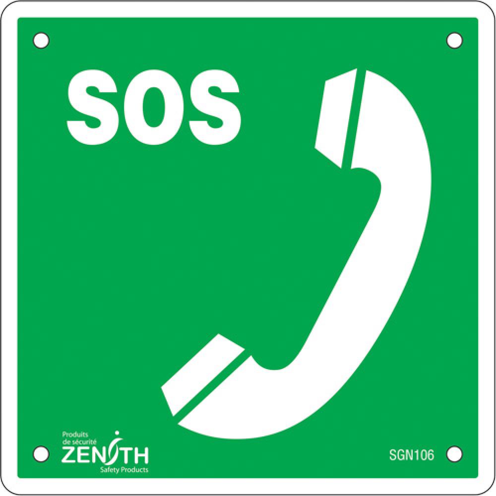 Emergency Telephone CSA Safety Sign<span class=' ItemWarning' style='display:block;'>Item is usually in stock, but we&#39;ll be in touch if there&#39;s a problem<br /></span>