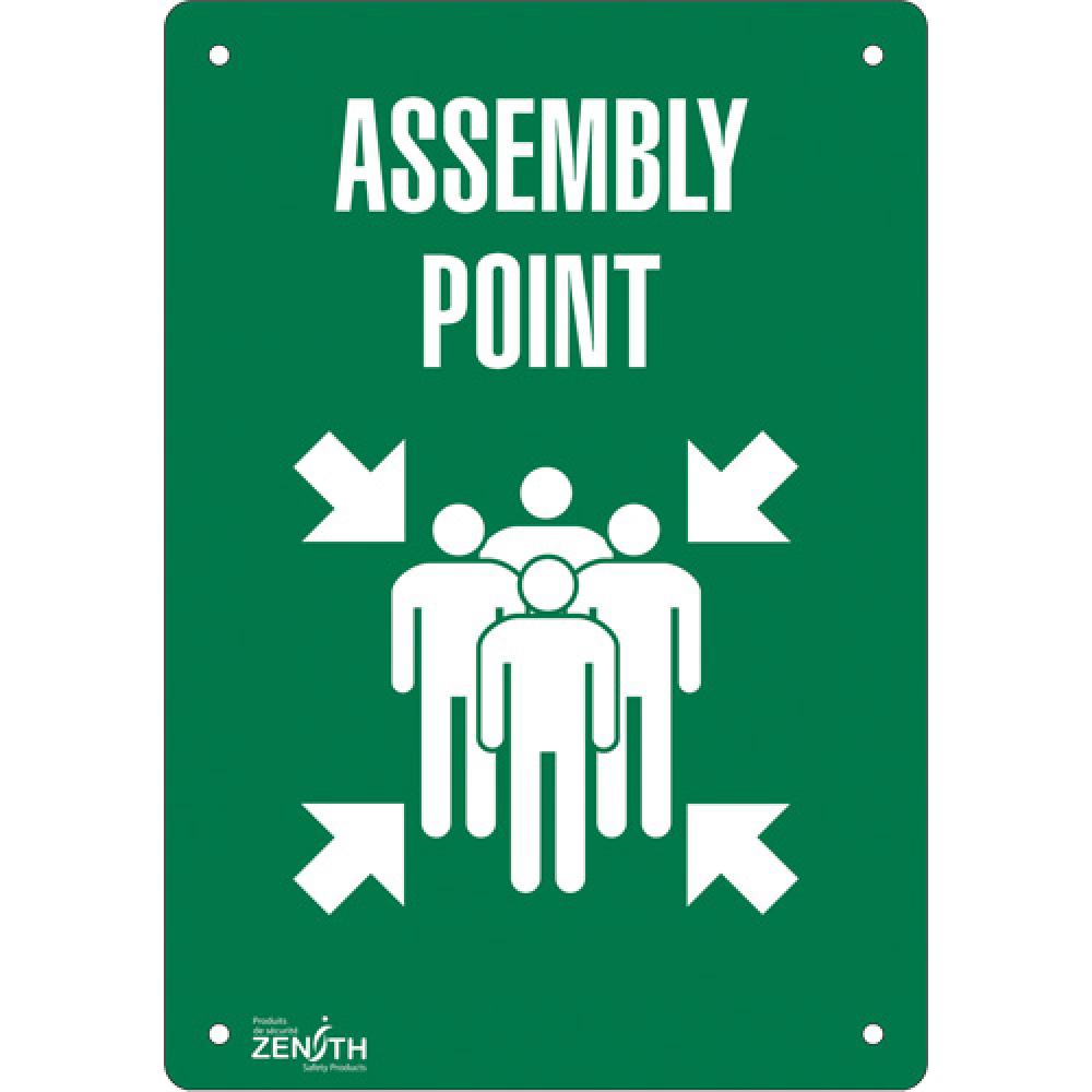 &#34;Assembly Point&#34; Sign<span class=' ItemWarning' style='display:block;'>Item is usually in stock, but we&#39;ll be in touch if there&#39;s a problem<br /></span>