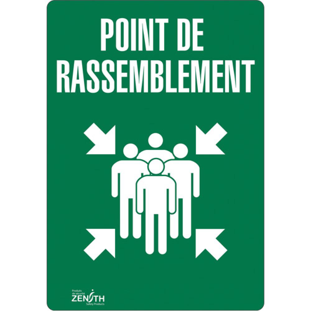 &#34;Point de rassemblement&#34; Sign<span class=' ItemWarning' style='display:block;'>Item is usually in stock, but we&#39;ll be in touch if there&#39;s a problem<br /></span>