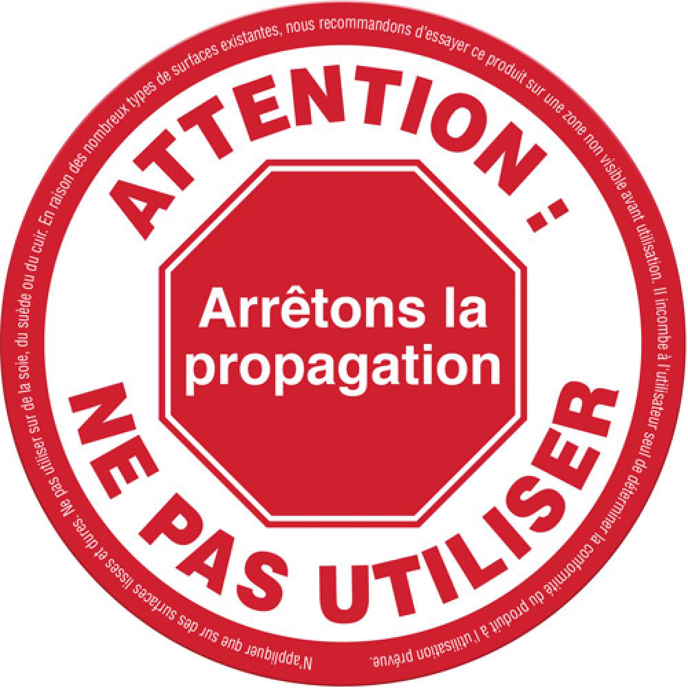 &#34;Attention: Ne pas utiliser&#34; Label<span class=' ItemWarning' style='display:block;'>Item is usually in stock, but we&#39;ll be in touch if there&#39;s a problem<br /></span>