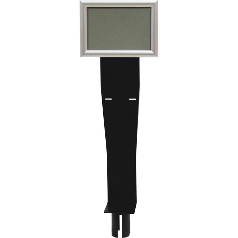 Sign & Dispenser Holder for Crowd Control Post<span class=' ItemWarning' style='display:block;'>Item is usually in stock, but we&#39;ll be in touch if there&#39;s a problem<br /></span>