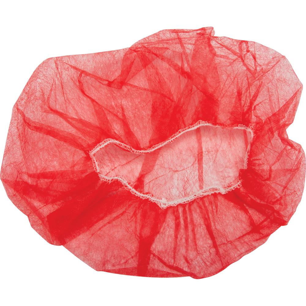 BOUFFANT CAP, 24&#34;,NON-WOVEN,RED<span class=' ItemWarning' style='display:block;'>Item is usually in stock, but we&#39;ll be in touch if there&#39;s a problem<br /></span>