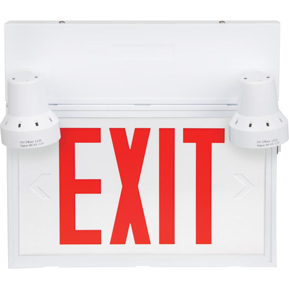 Exit Sign with Security lights<span class=' ItemWarning' style='display:block;'>Item is usually in stock, but we&#39;ll be in touch if there&#39;s a problem<br /></span>