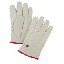 Zenith Safety Products SFV183 - Premium Quality Grain Cowhide Ropers Glove