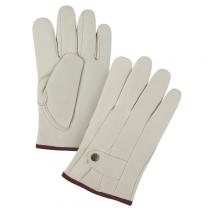 Zenith Safety Products SFV185 - Premium Quality Grain Cowhide Ropers Glove